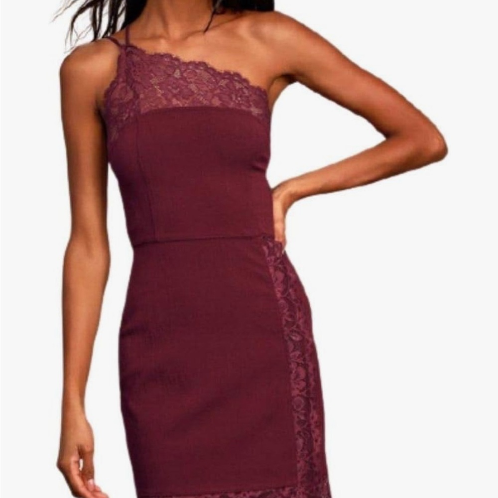 Free People Black Premonitions Bodycon Lace Dress